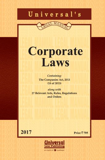 Corporate Laws(Pocket Size)
